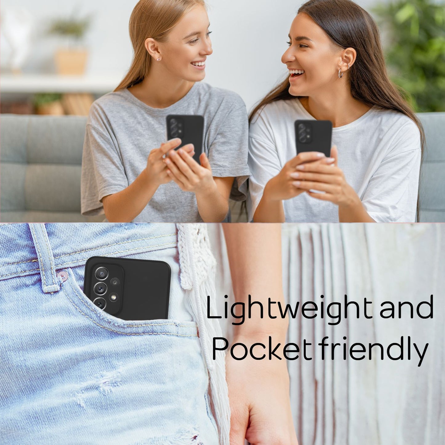 Ultra-thin hard case for Samsung Galaxy A53 - Slim-fit matte phone case