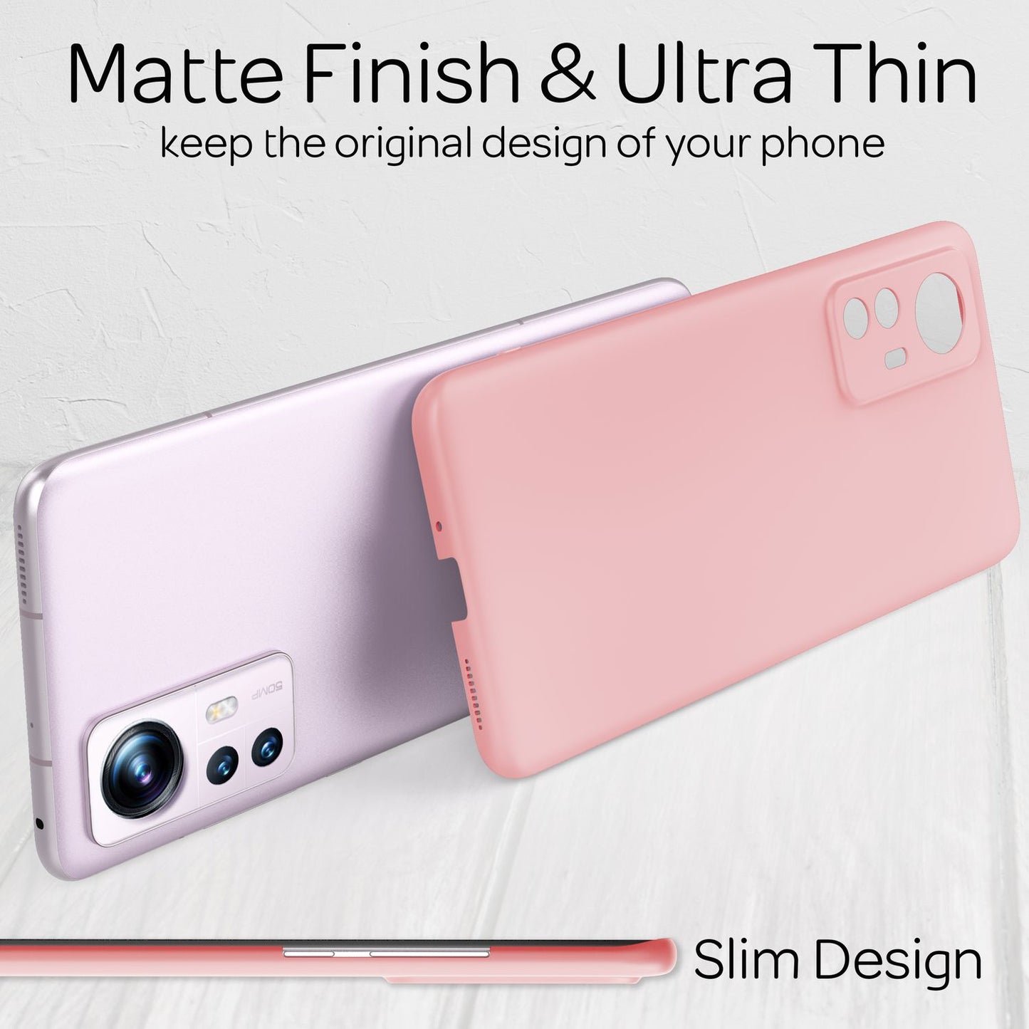 Ultra-thin hard case for Xiaomi 12/ Xiaomi 12X - mobile phone case smartphone cover