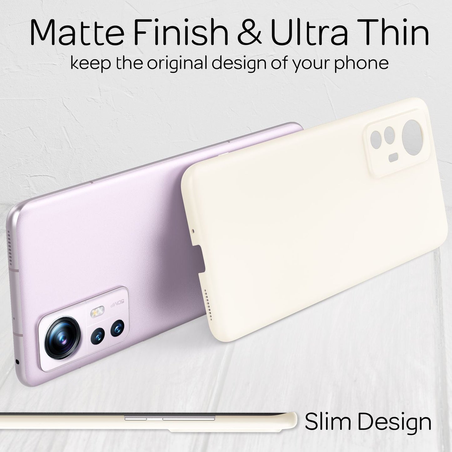 Ultra-thin hard case for Xiaomi 12/ Xiaomi 12X - mobile phone case smartphone cover