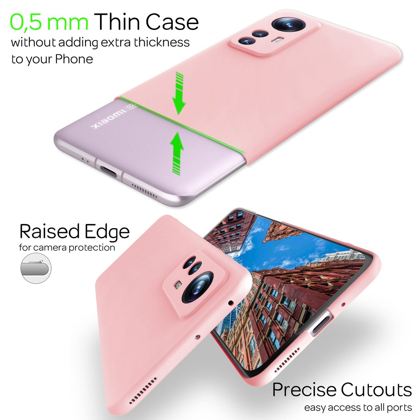 Ultra-thin hard case for Xiaomi 12/ Xiaomi 12X - mobile phone case smartphone cover