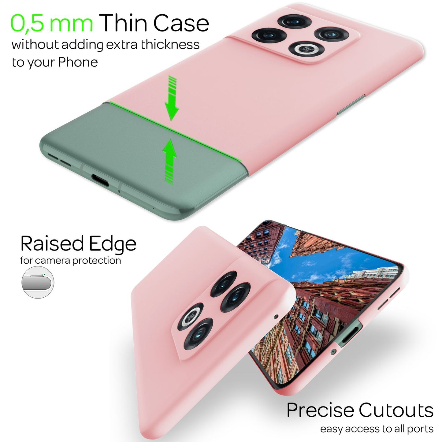 Ultra-thin hard case for OnePlus 10 Pro - Phone case, smartphone hard cover