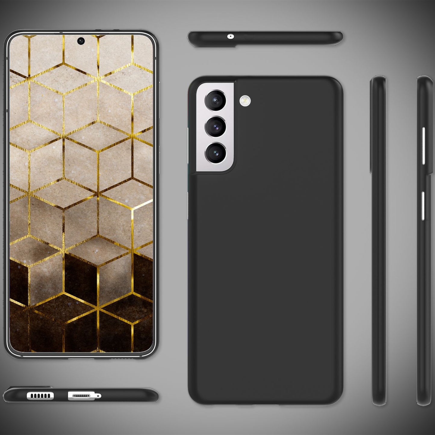 For Samsung Galaxy S22 - Extra Thin Hard Case Ultra Slim Phone Case Matte Cover