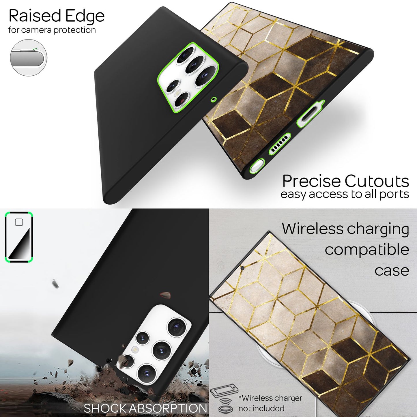 For Samsung Galaxy S22 Ultra - Extra Thin Hard Case Ultra Slim Phone Case Cover