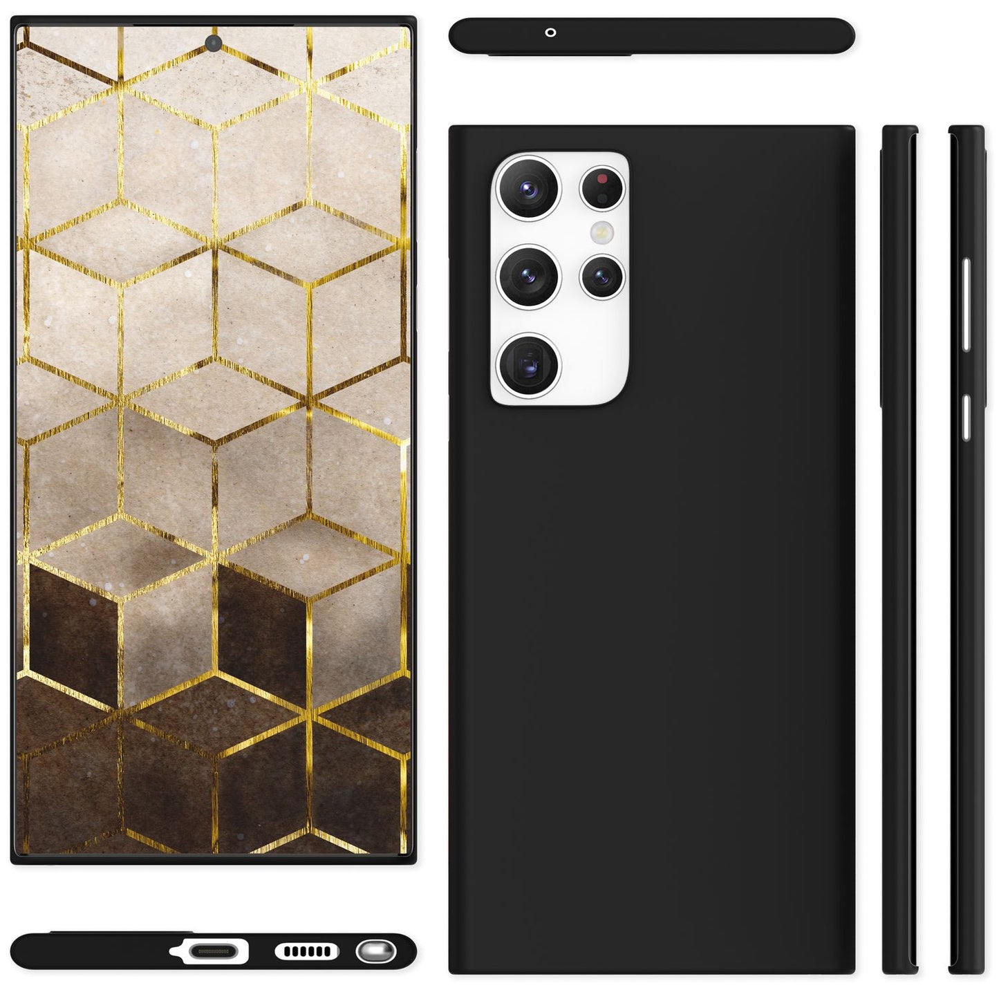 For Samsung Galaxy S22 Ultra - Extra Thin Hard Case Ultra Slim Phone Case Cover