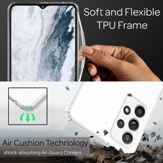 For Samsung Galaxy A13 - Clear Scratch-Resistant Phone Case Anti-Yellowing Hard Case Cover