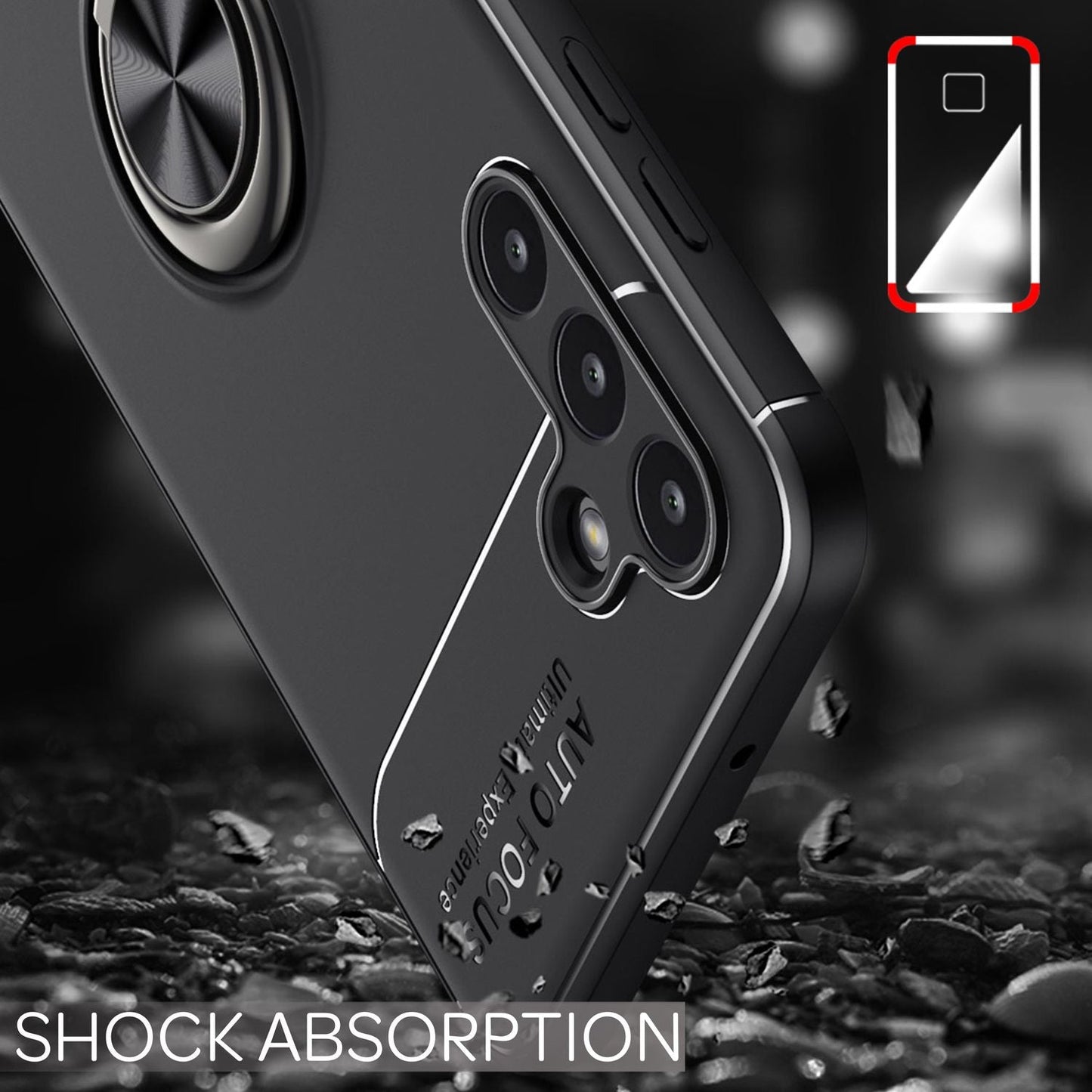 Case for Samsung Galaxy A13 5G Ring Case Stand Cover Protective Case