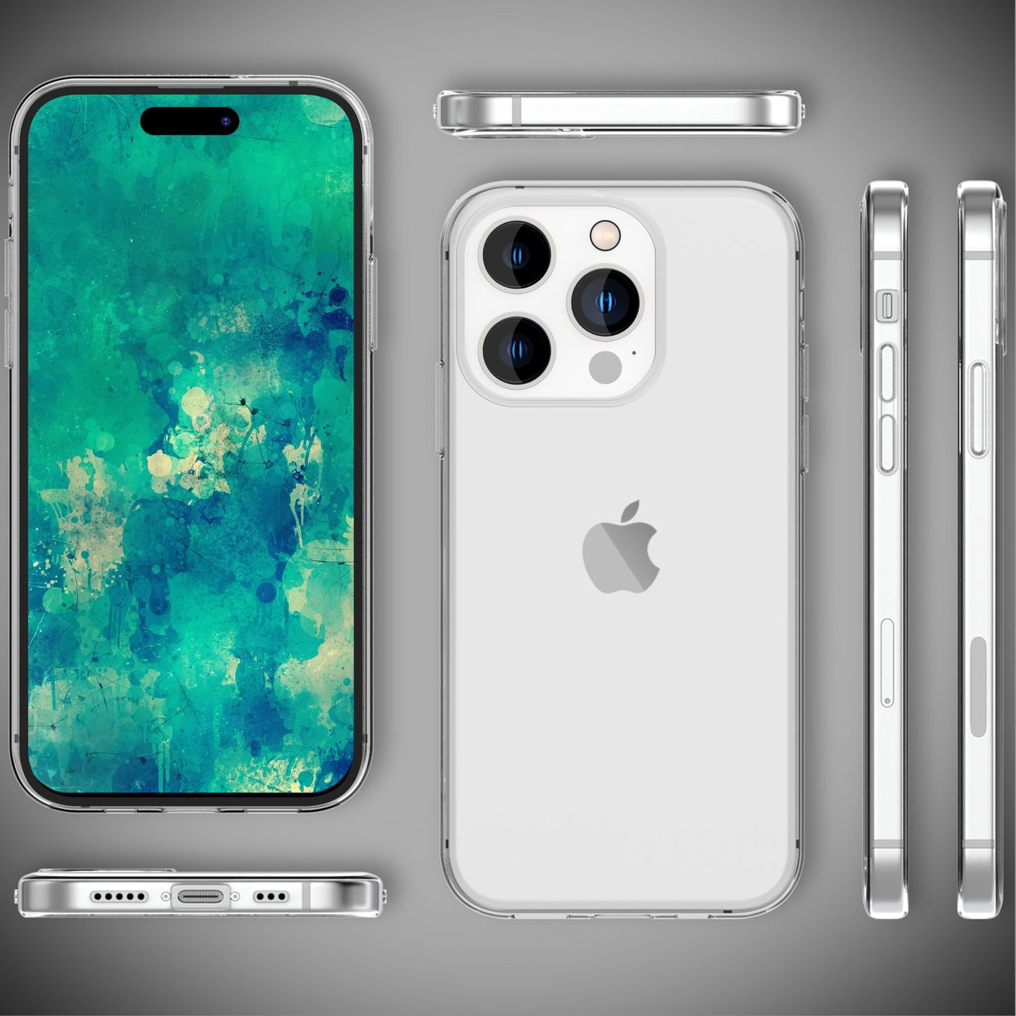 Case for iPhone 14 Pro Max - Clear Transparent Anti-Yellowing Phone Case