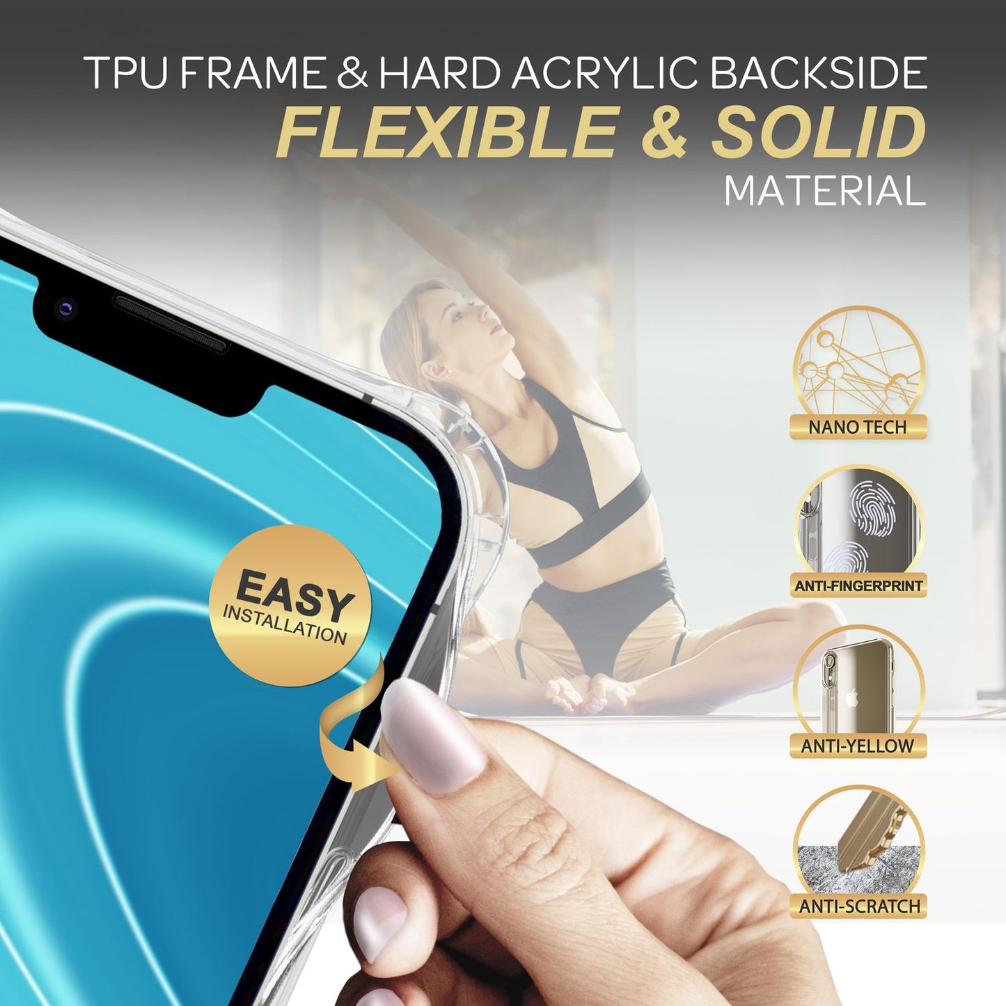 Für iPhone 14 Plus Hülle mit Band Handyhülle Schnur Handykette Kordel Umhängen