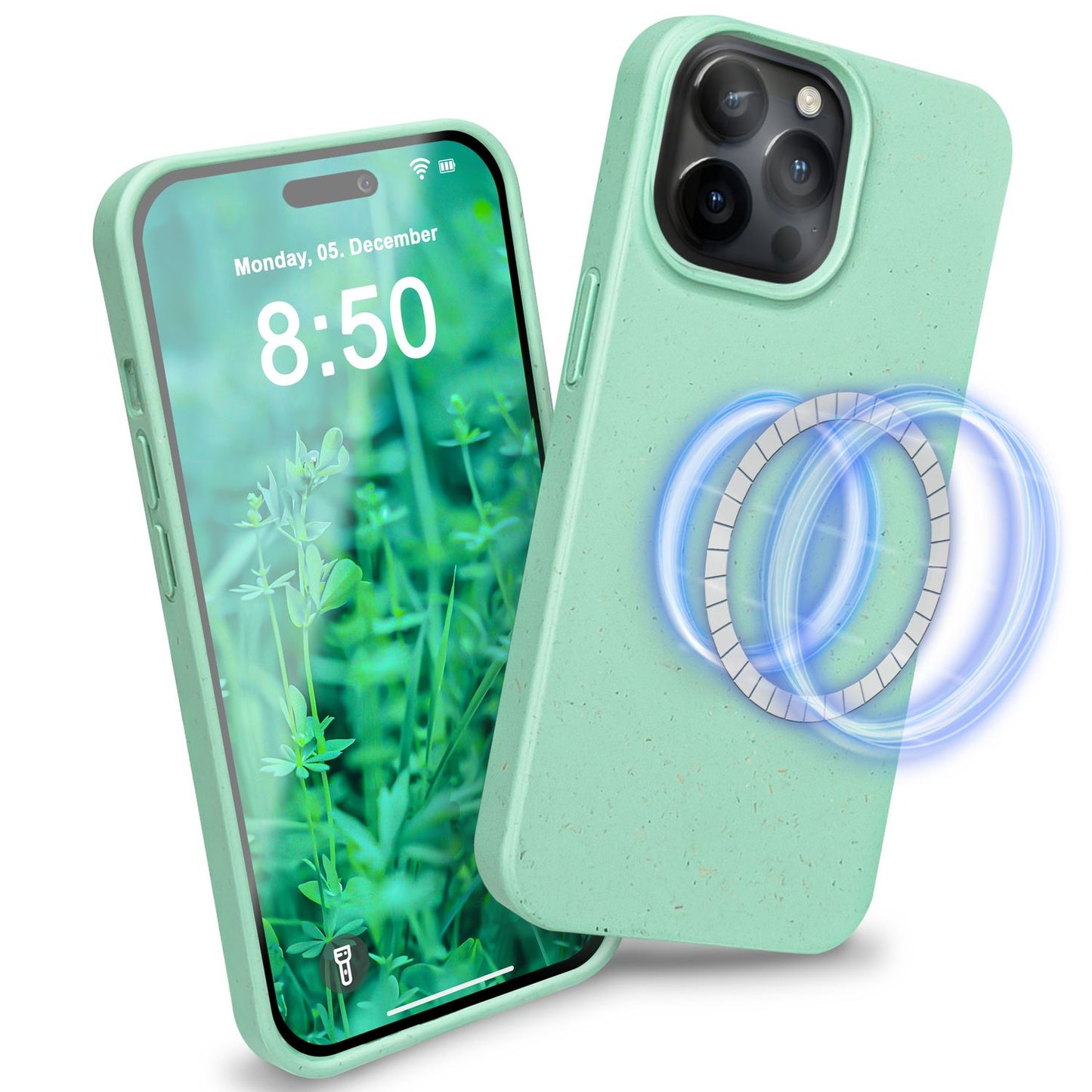 Bio case with MagSafe for iPhone 14 Pro, sustainable eco-case, environmentally friendly