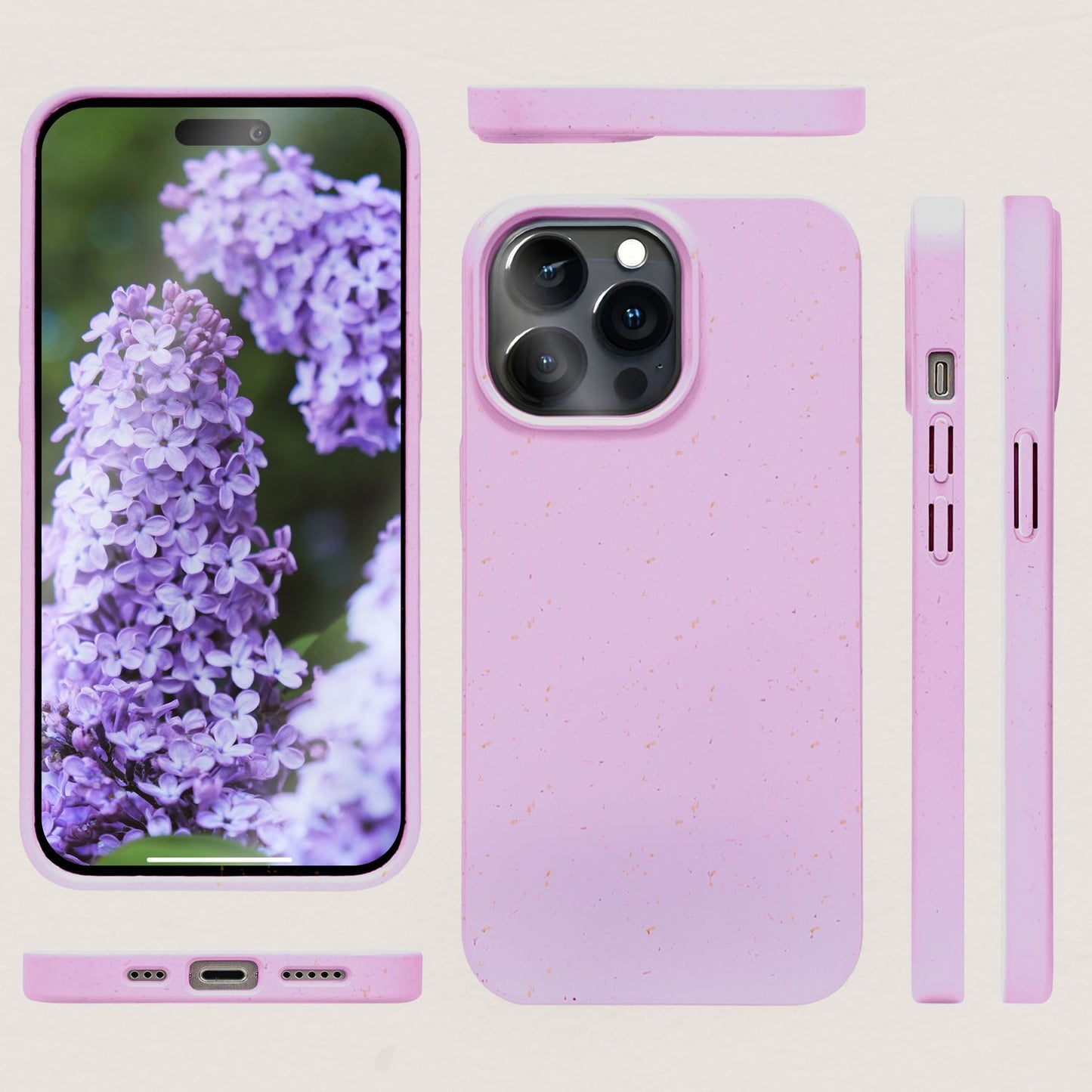 Bio case with MagSafe for iPhone 14 Pro Max, sustainable eco-case bio cover