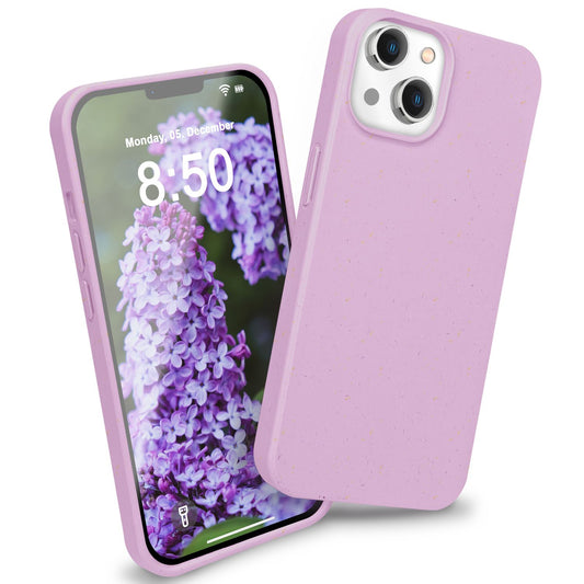 Bio case for iPhone 14, sustainable eco-case, environmentally friendly, natural eco cover