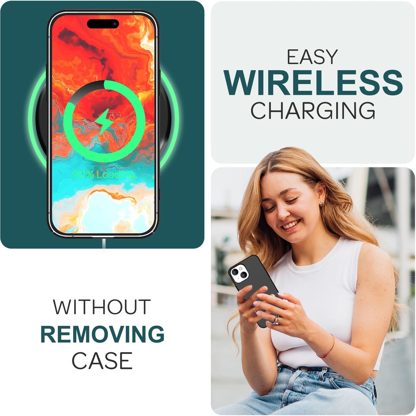 Thin 0.5mm case for iPhone 15 Plus, hard case, ultra slim phone case, protective cover