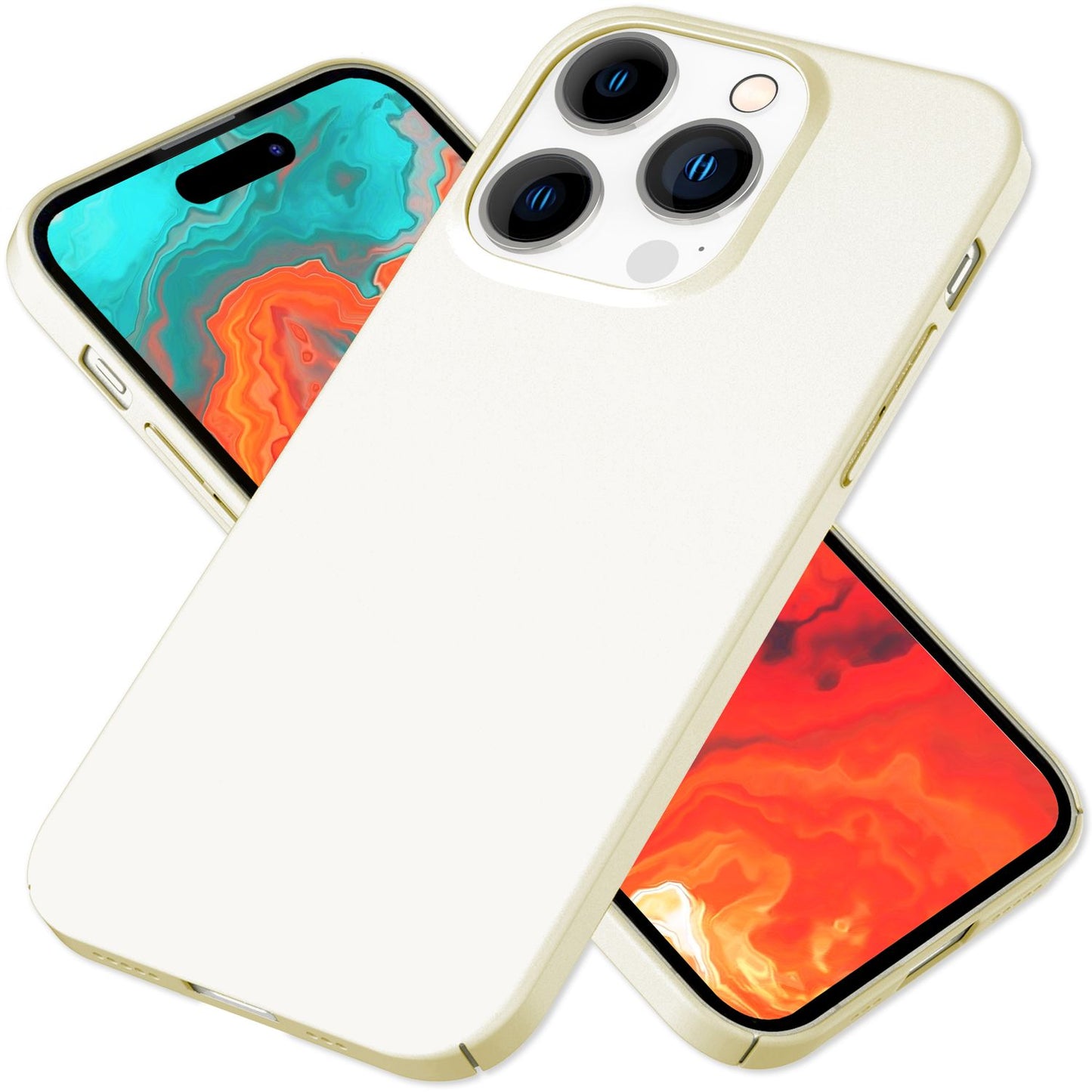 Thin 0.5mm case for iPhone 15 Pro, hard case, ultra slim phone case, protective cover