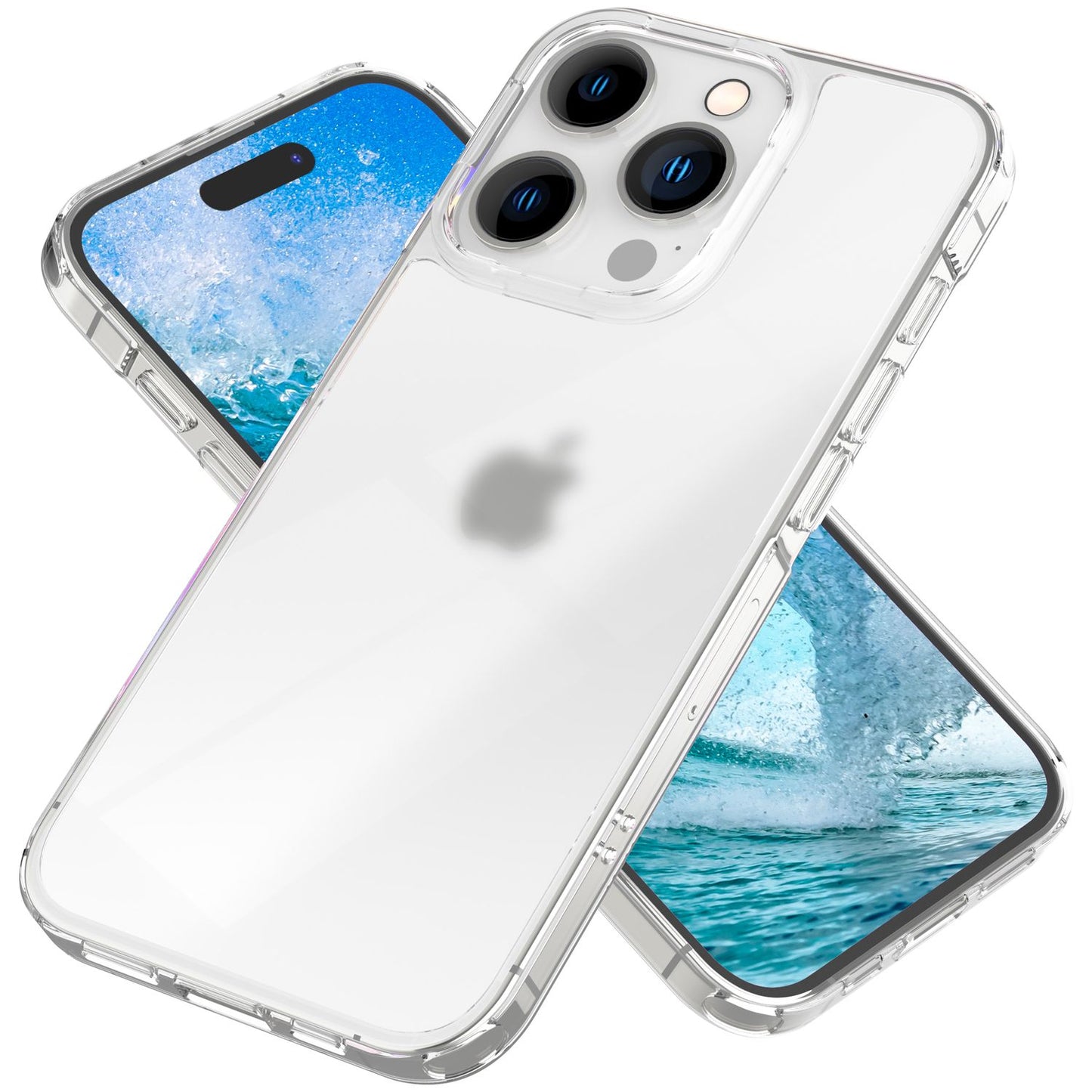 Matt hulstur fyrir iPhone 15 Pro Max, hörð og matt símahulstur, verndarhulstur