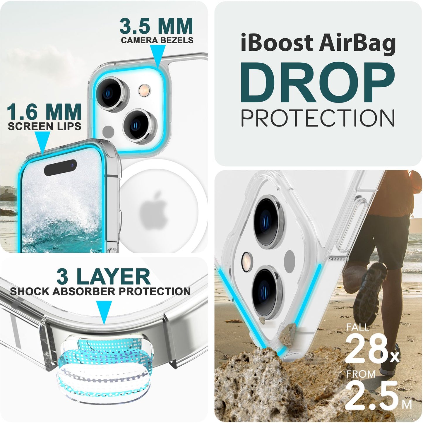 MagSafe Matte Case for iPhone 15 Plus, Frosted Magnetic Phone Case, Protective Cover