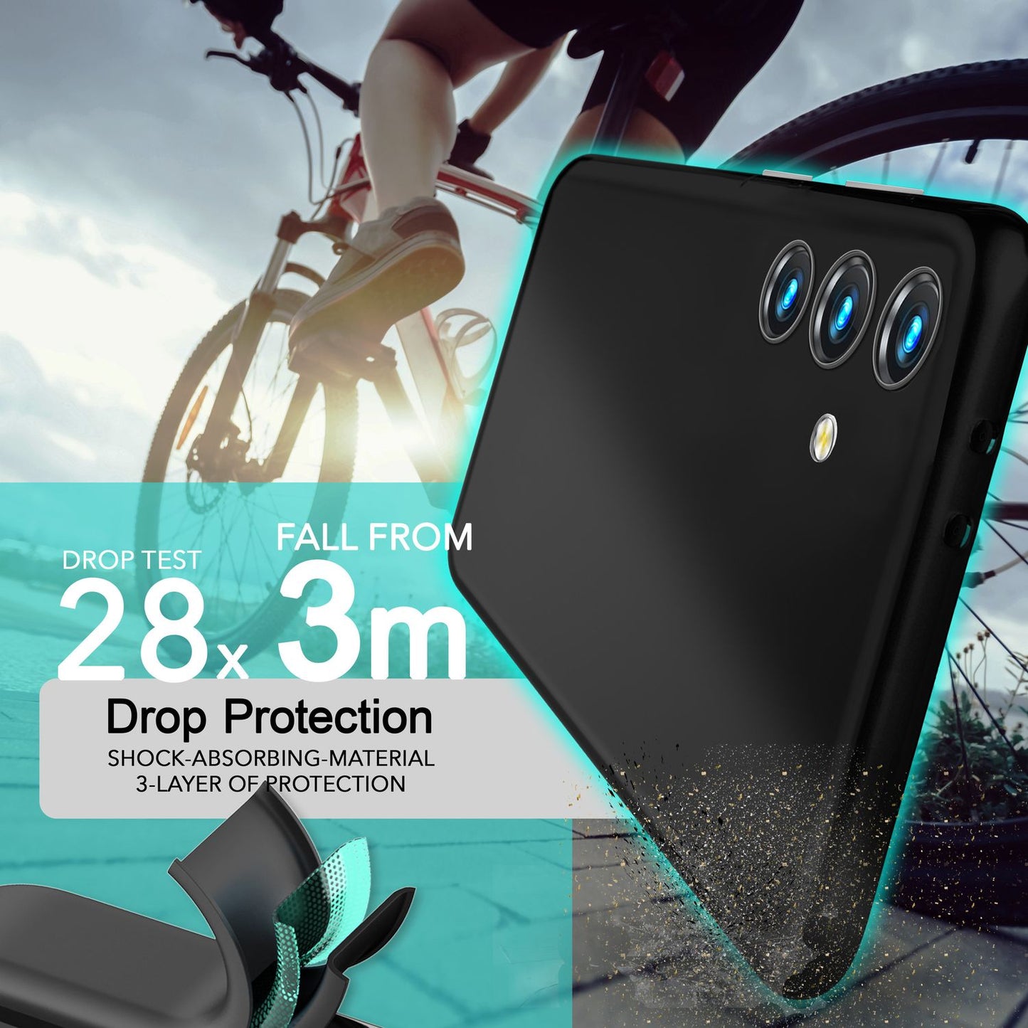 NALIA Extremely Thin Hard Case for Samsung Galaxy S24, 0.3mm Ultra Slim Protective Case