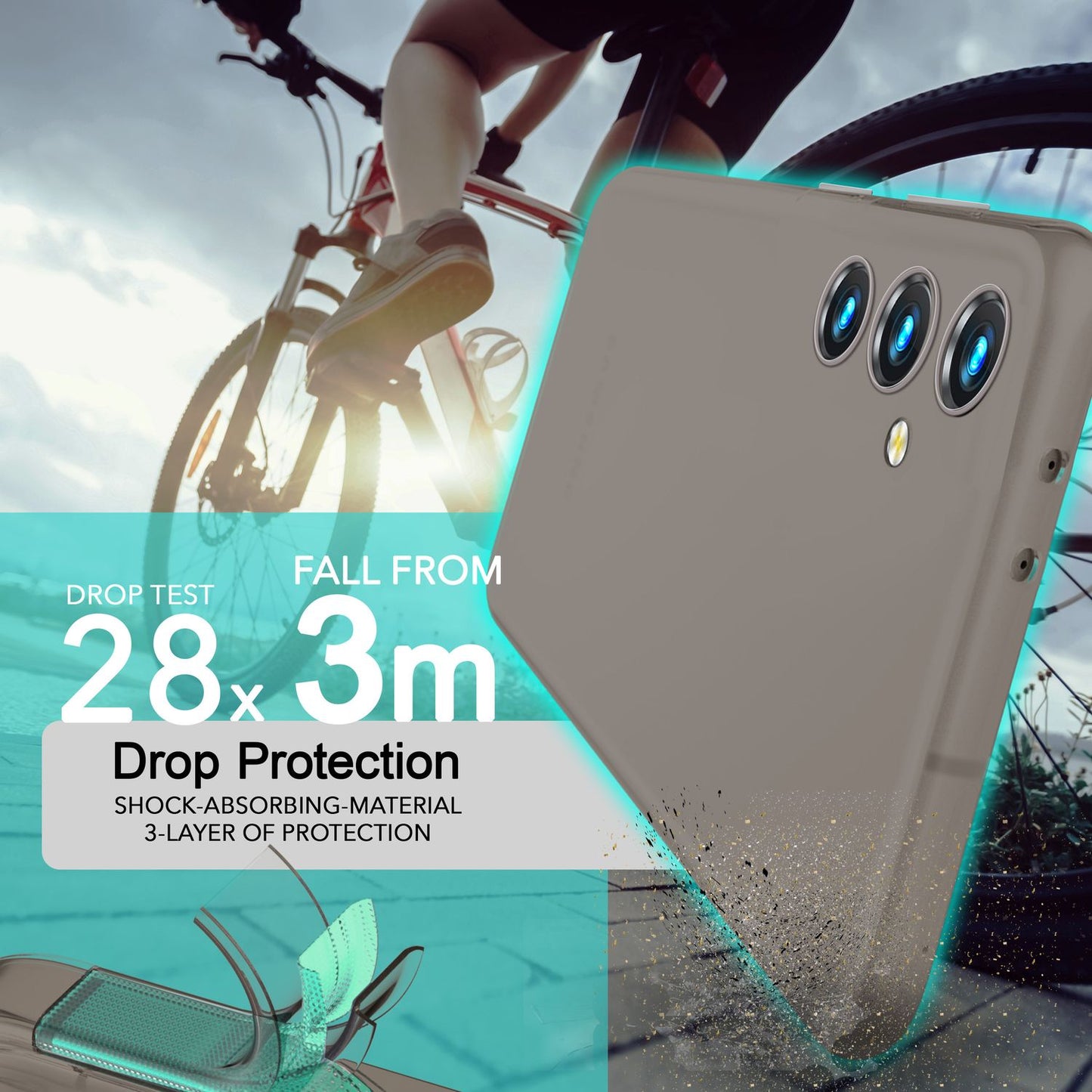 NALIA Extremely Thin Hard Case for Samsung Galaxy S24, 0.3mm Ultra Slim Protective Case