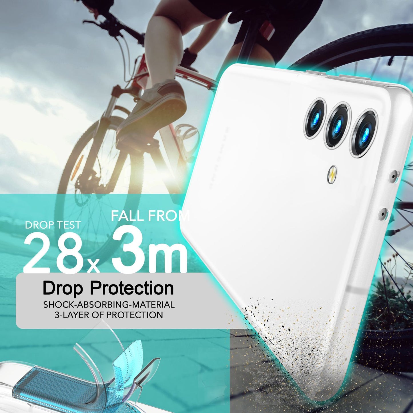 NALIA Extremely Thin Hard Case for Samsung Galaxy S24, 0.3mm Ultra Slim Protective Case