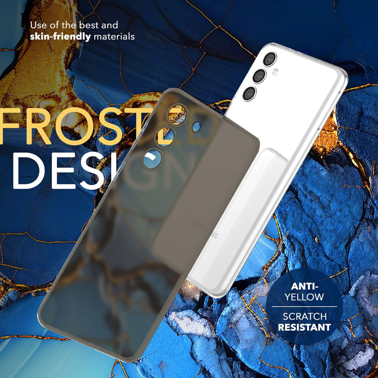 NALIA Extremely Thin Hard Case for Samsung Galaxy S24 Plus, 0.3mm Ultra Slim Protective Case, Extra Slim Matte Cover