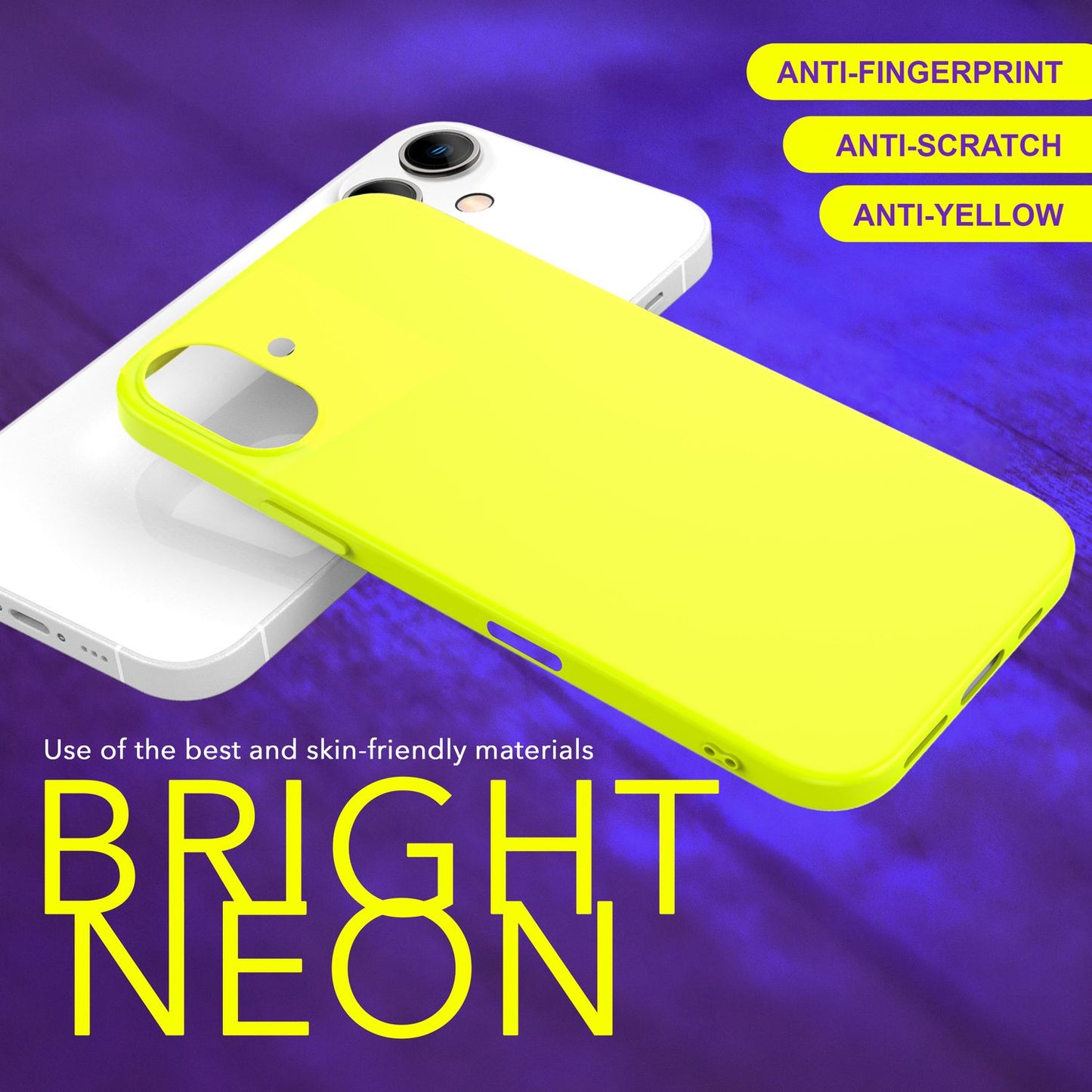 NALIA Bunte Neon Silikonhülle für iPhone 16 Plus, Hülle mit Intensiver Farbe, Rutschfeste Handyhülle, Soft Cover