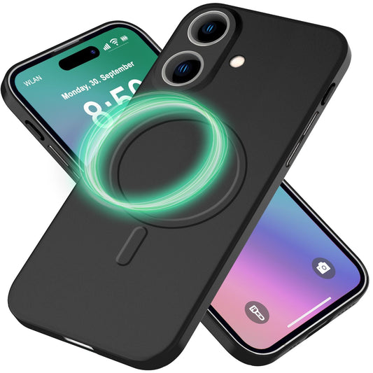 NALIA Ultra Thin MagSafe Case for iPhone 16 Plus, 0.3mm Ultra Slim Protective Case, Slim Phone Case