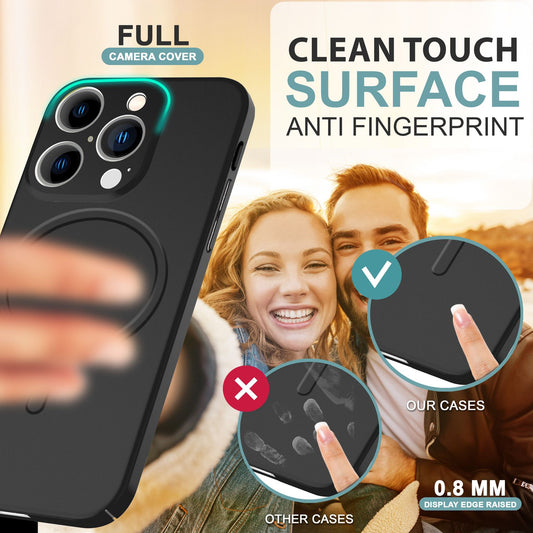 NALIA Ultra Thin MagSafe Case for iPhone 16 Pro Max, 0.3mm Ultra Slim Protective Case, Phone Case