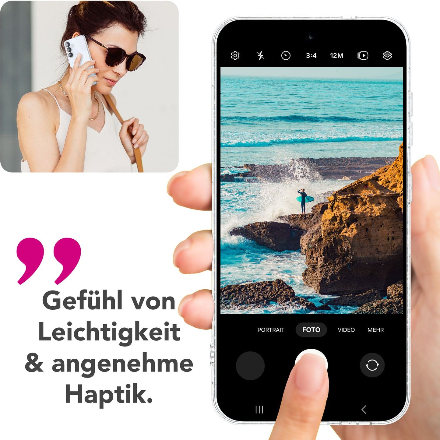 NALIA Dazzlin hulstur fyrir Samsung Galaxy S25, glitrandi demants hulstur, gegnsætt sílikonsímahulstur með glitrandi ögnum, gegnsætt glitrandi hulstur sem kemur í veg fyrir gulnun, glamúrglitrandi hulstur