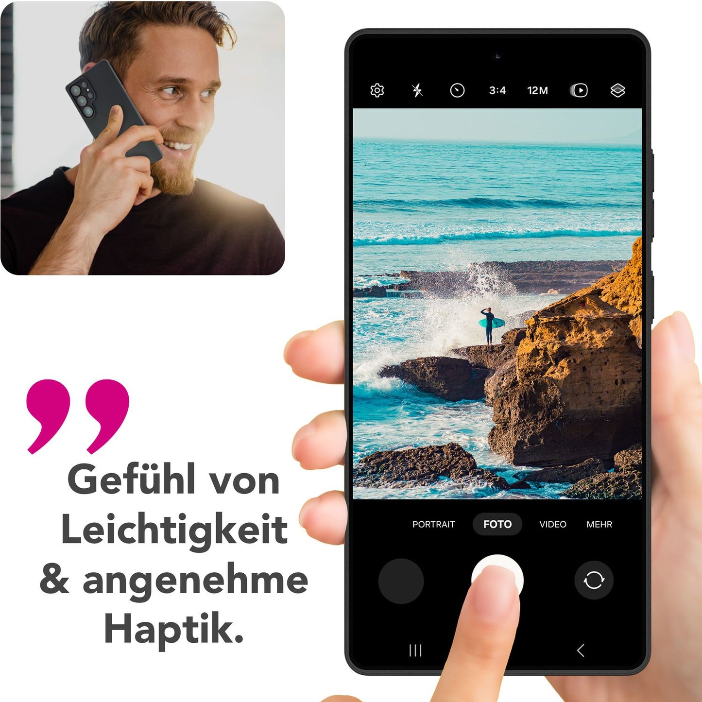 NALIA Strider Case for Samsung Galaxy S25 Ultra, Black Silicone Case, Slim Matte Phone Case with Raised Camera and Button Protection, Flexible Grippy Protective Case