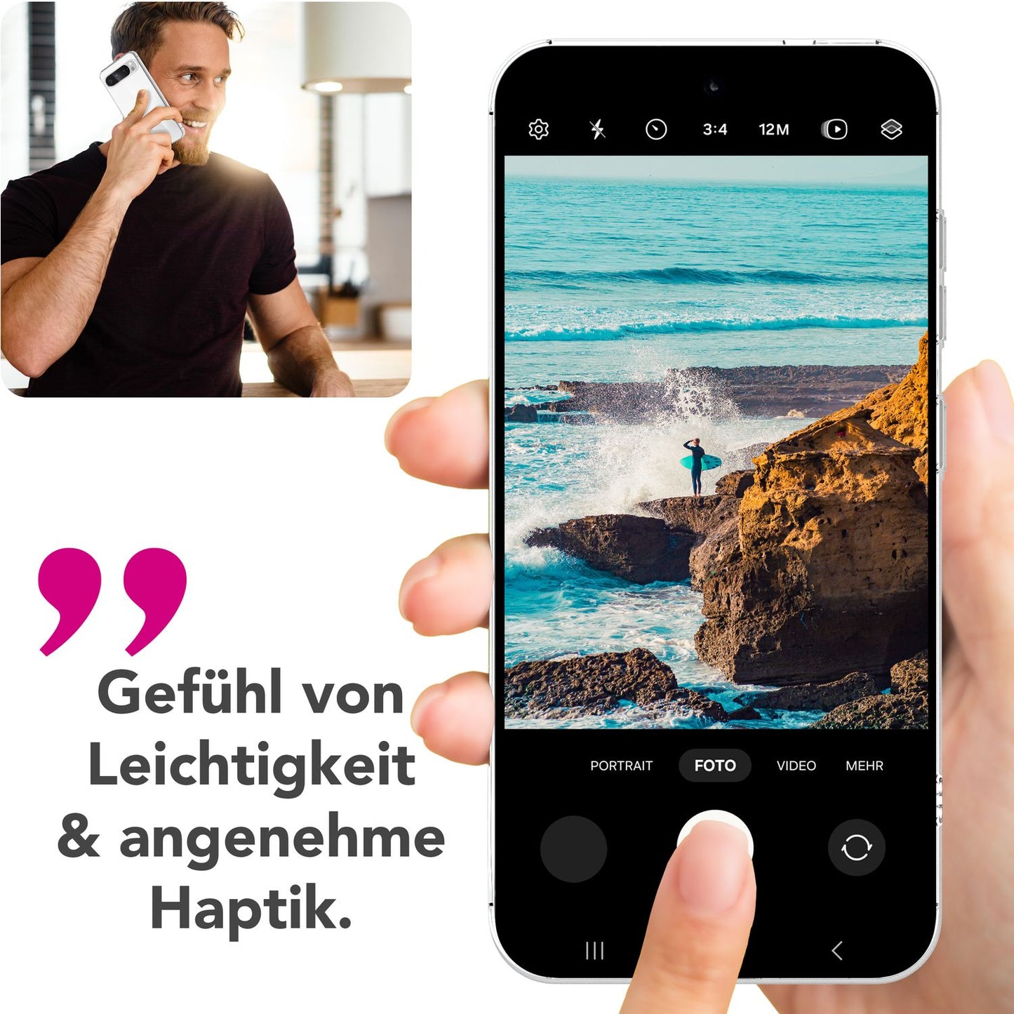NALIA AirFlex hulstur fyrir Google Pixel 9 Pro XL – Gegnsætt TPU hulstur, kristaltært og sveigjanlegt, höggdeyfandi símahulstur, gulnunarvörn, gegnsætt sílikon hlífðarhulstur