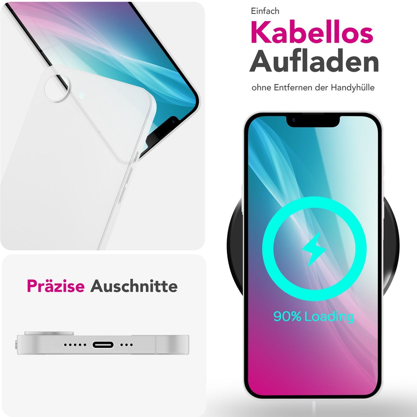 NALIA Phantom Hülle für iPhone 16e, Extrem Dünn, 0,3mm Hardcover, Mattes Design, Soft-Touch & Rutschfest, Minimalistisch & Elegant, Anti-Fingerprint Handyhülle