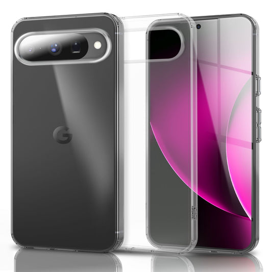 NALIA AirFlex hulstur fyrir Google Pixel 10 (kristaltært sílikonhulstur) - Þunnt TPU hulstur gegnsætt, gulnar ekki, sveigjanlegt og rispuþolið, símahulstur, gegnsætt verndarhulstur