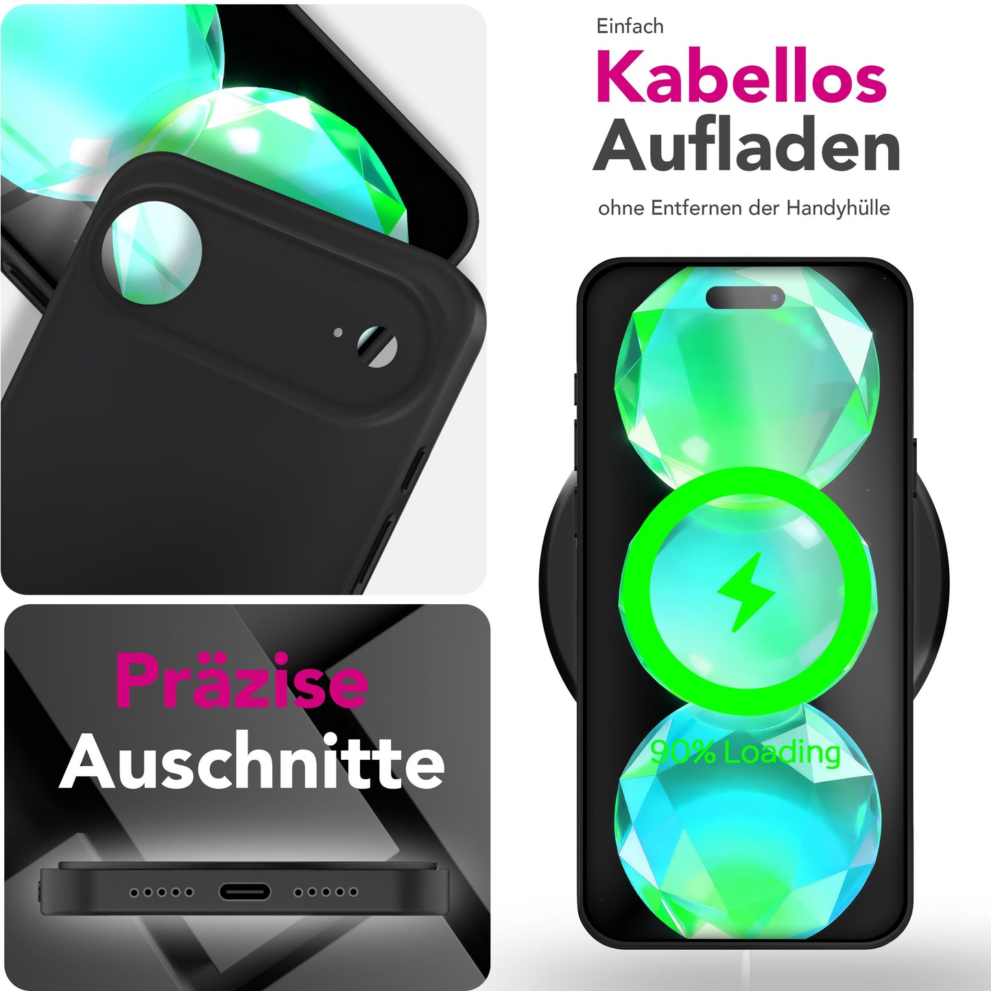 NALIA Phantom Case for Apple iPhone 17 Air (Extremely Thin) - Ultra-slim 0.3mm hard case, matte &amp; anti-fingerprint, slim design cover, feather-light protective case