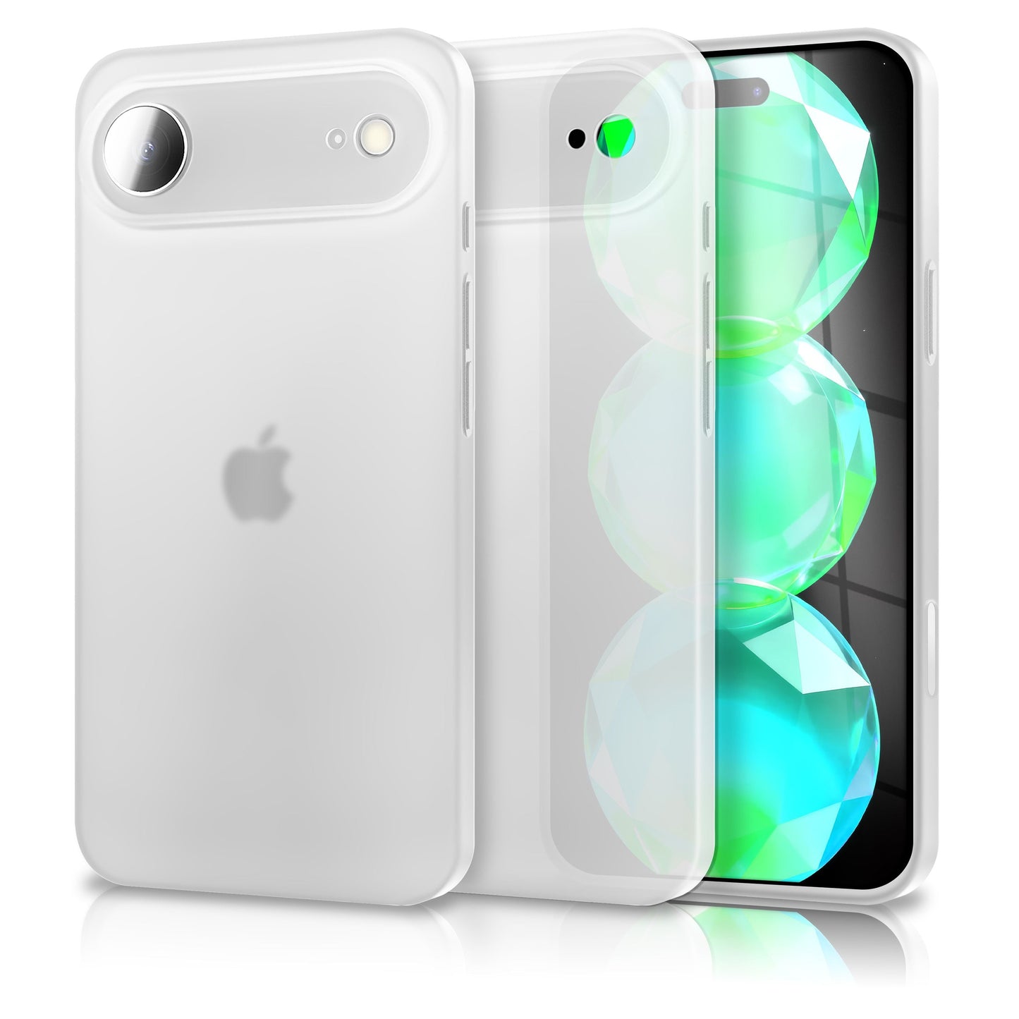 NALIA Phantom Case for Apple iPhone 17 Air (Extremely Thin) - Ultra-slim 0.3mm hard case, matte &amp; anti-fingerprint, slim design cover, feather-light protective case