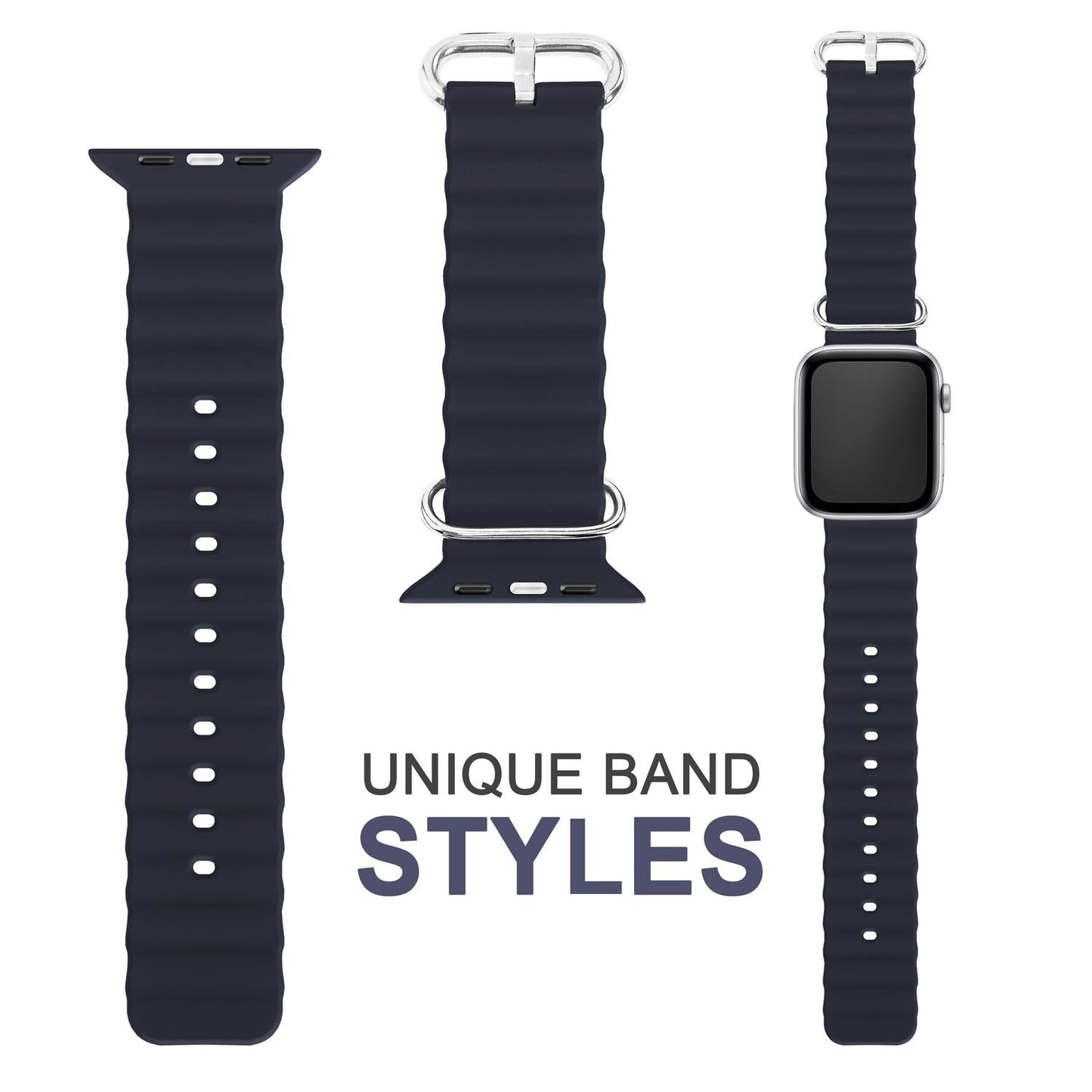 Ocean Band for Apple Watch Ultra/SE/8/7/6/5/4/3/2/1, 42 44 45 49mm