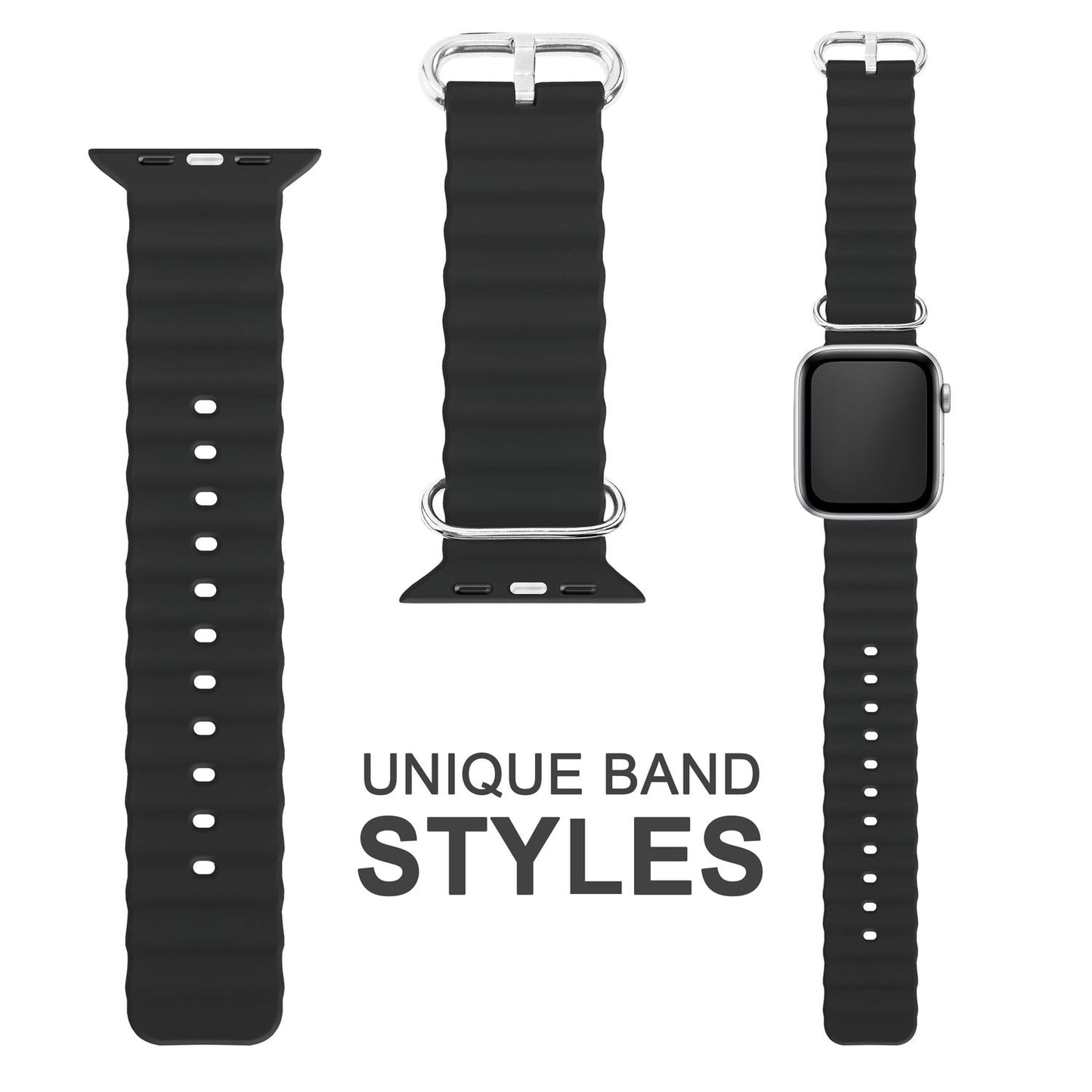Ocean Band for Apple Watch Ultra/SE/8/7/6/5/4/3/2/1, 42 44 45 49mm