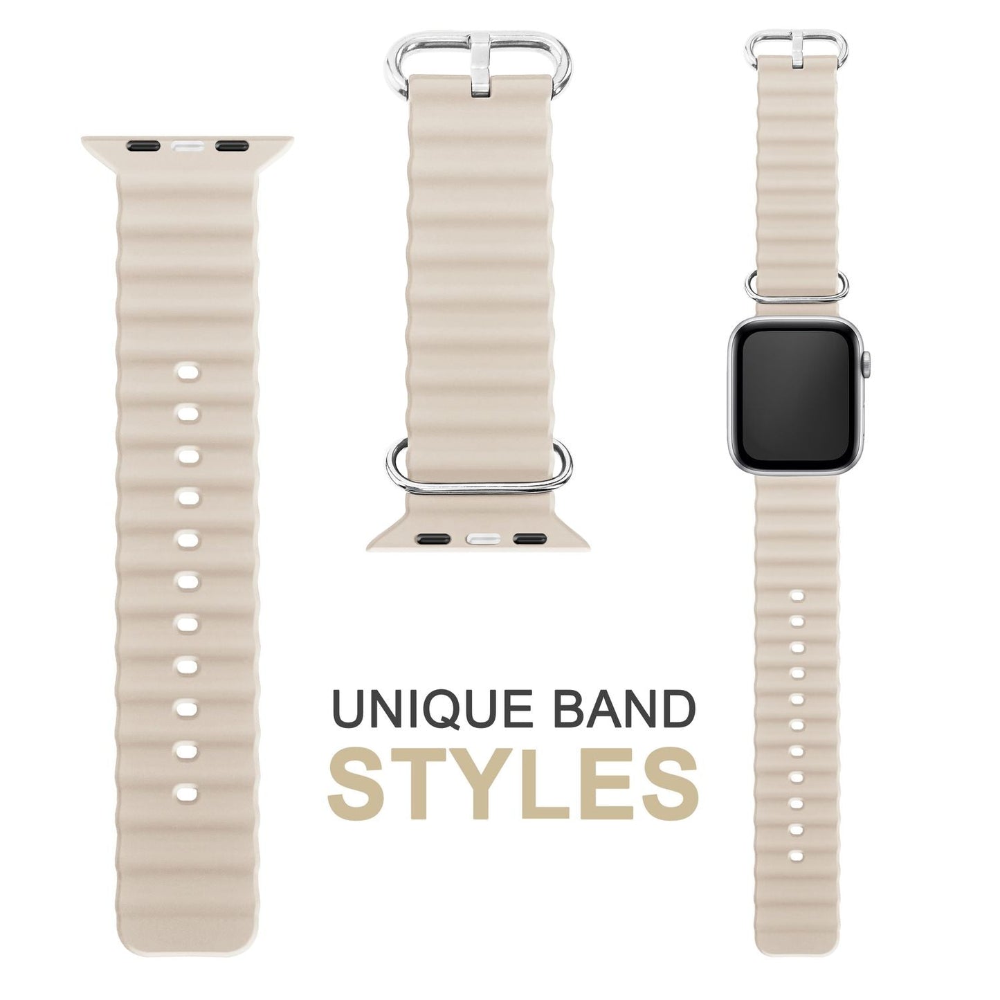 Ocean Band for Apple Watch Ultra/SE/8/7/6/5/4/3/2/1, 42 44 45 49mm