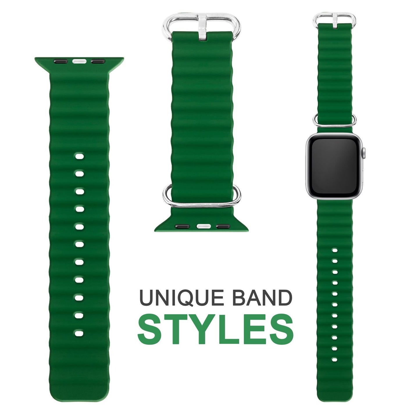 Ocean Band for Apple Watch Ultra/SE/8/7/6/5/4/3/2/1, 42 44 45 49mm