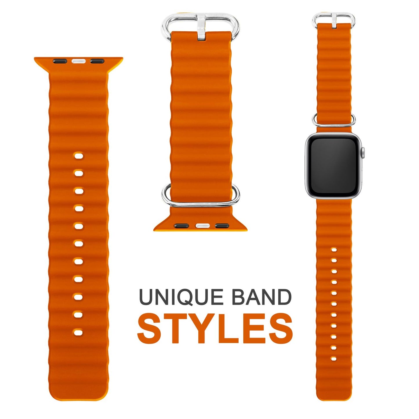Ocean Band for Apple Watch Ultra/SE/8/7/6/5/4/3/2/1, 42 44 45 49mm