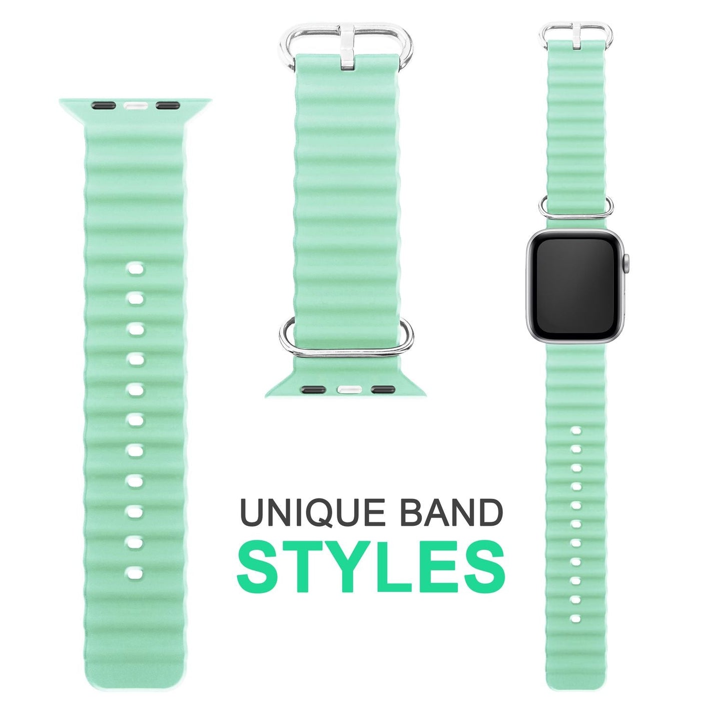 Ocean Band for Apple Watch Ultra/SE/8/7/6/5/4/3/2/1, 42 44 45 49mm