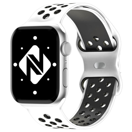 Loftflæðis sílikonól fyrir Apple Watch Ultra/SE/8/7/6/5/4/3/2/1, 42/44/45/49 mm