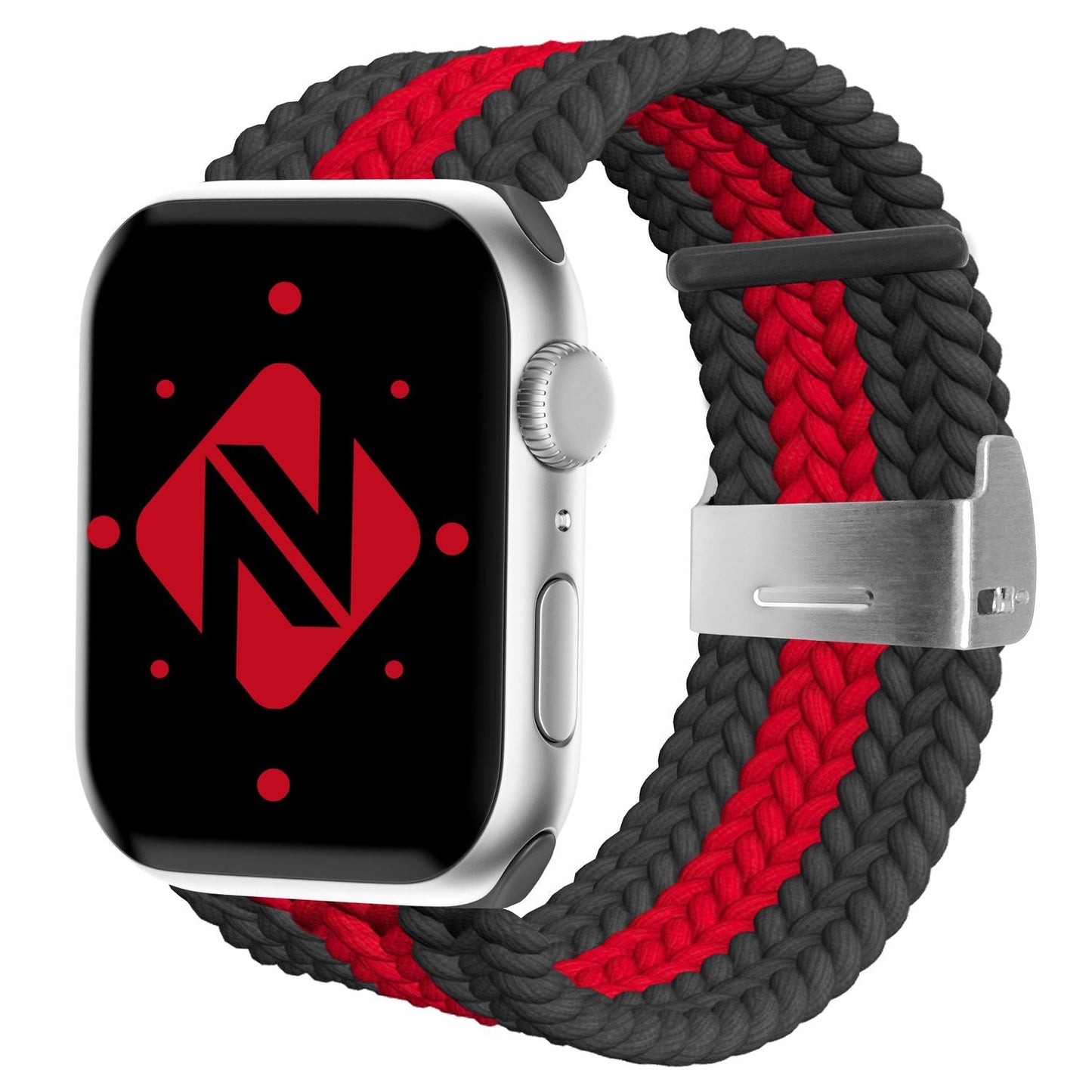 Fléttuð úról fyrir Apple Watch SE/8/7/6/5/4/3/2/1, 38/40/41 mm