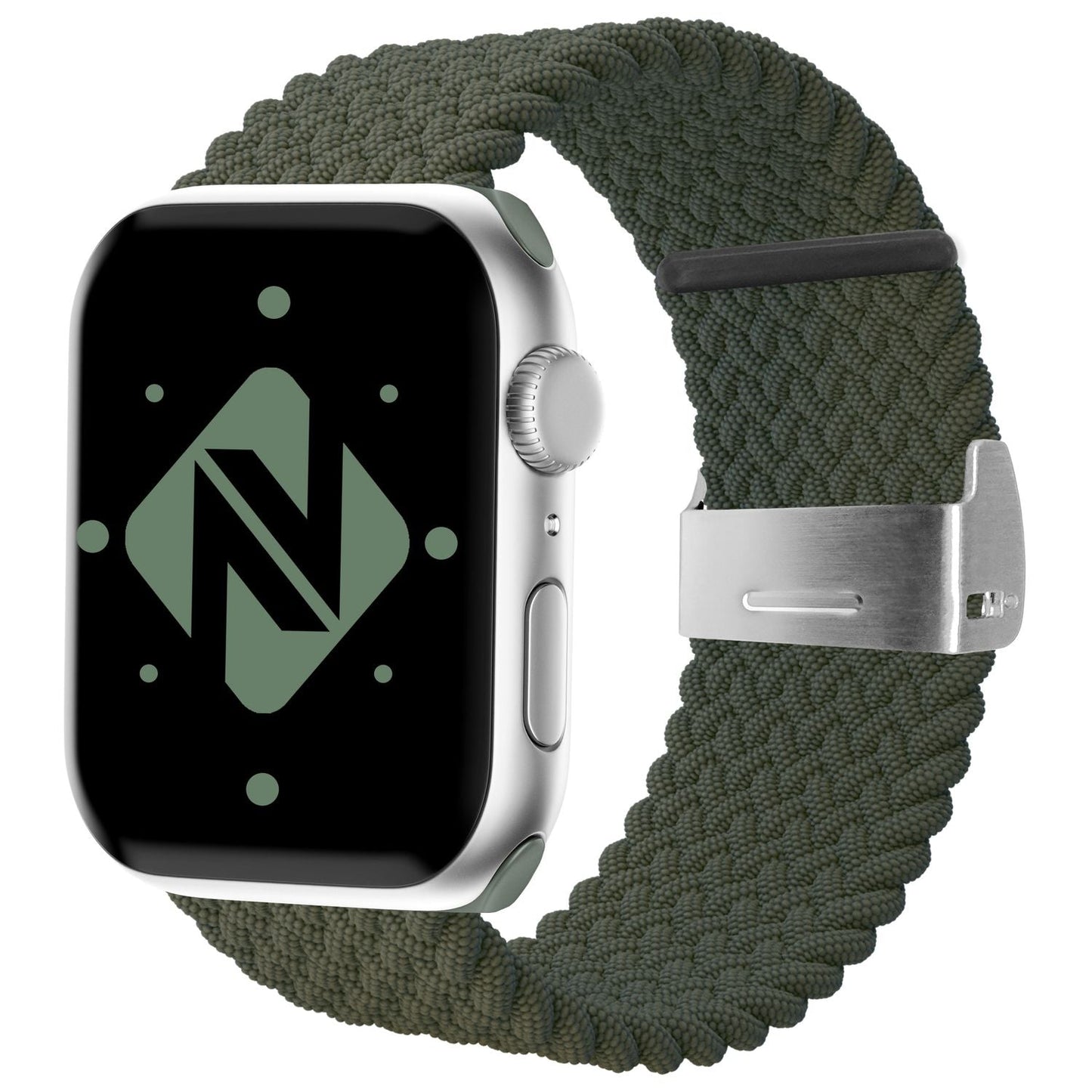 Fléttuð úról fyrir Apple Watch SE/8/7/6/5/4/3/2/1, 38/40/41 mm