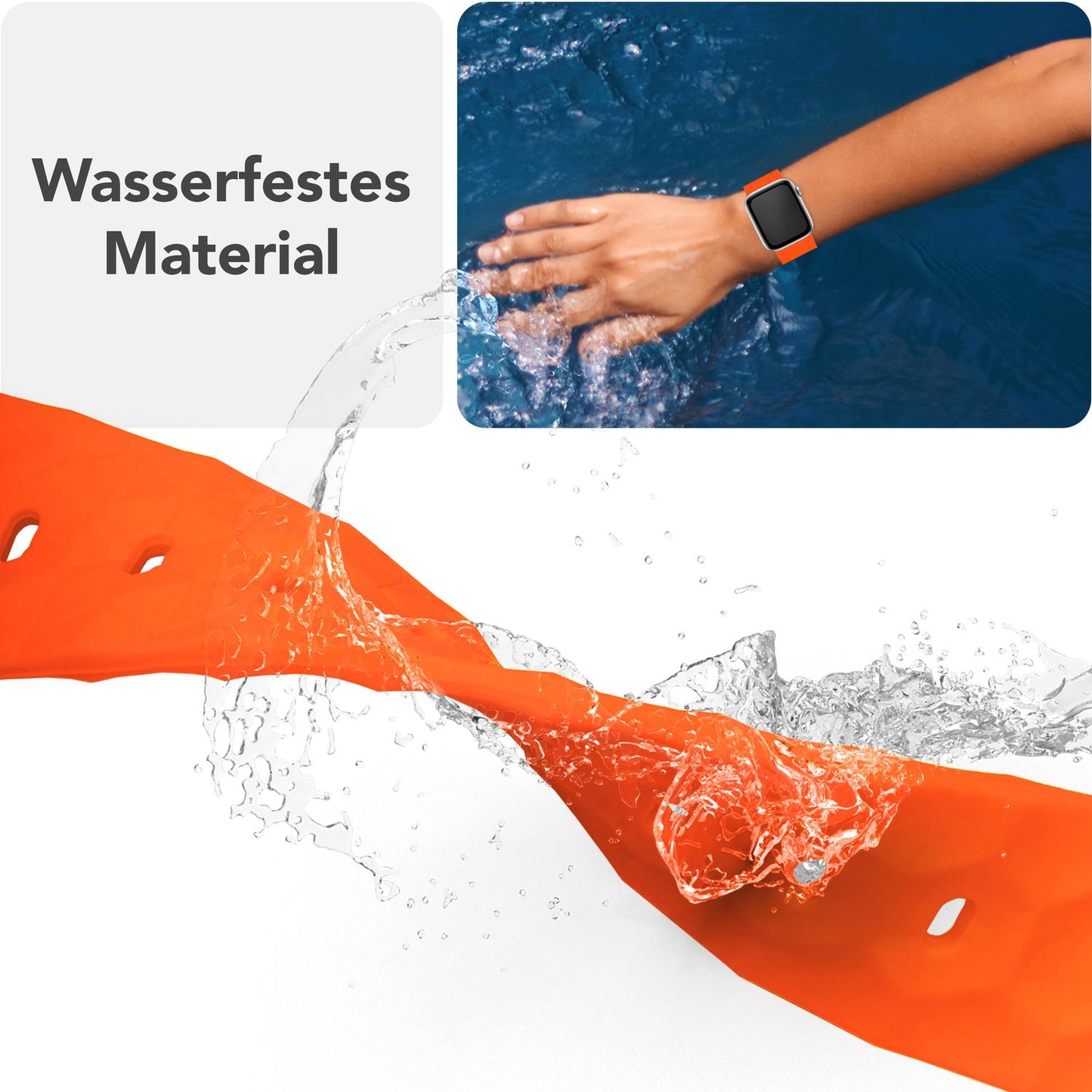 NALIA Hexion ól fyrir Apple Watch seríuna SE/10/9/8/7/6/5/4/3/2/1, kassastærð 38/40/41/42 mm, sportól með sílikonlykkju, smellupinna og sexhyrningslaga hönnun.