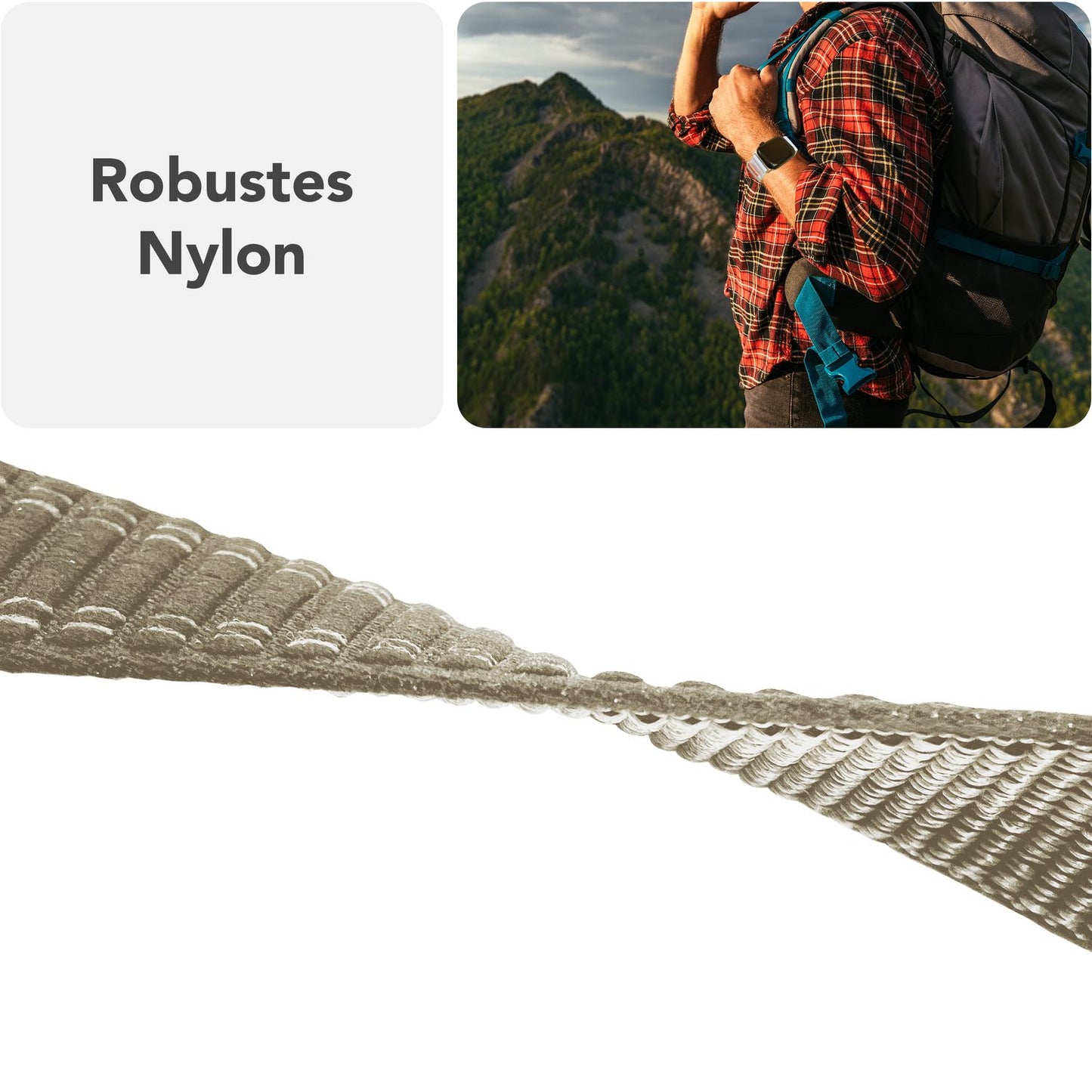 NALIA Evolv Watch Band for Apple Watch SE/10/9/8/7/6/5/4/3/2/1, Case Size 38/40/41/42mm, Woven Fabric Elastic Nylon Watch Band with Velcro Closure