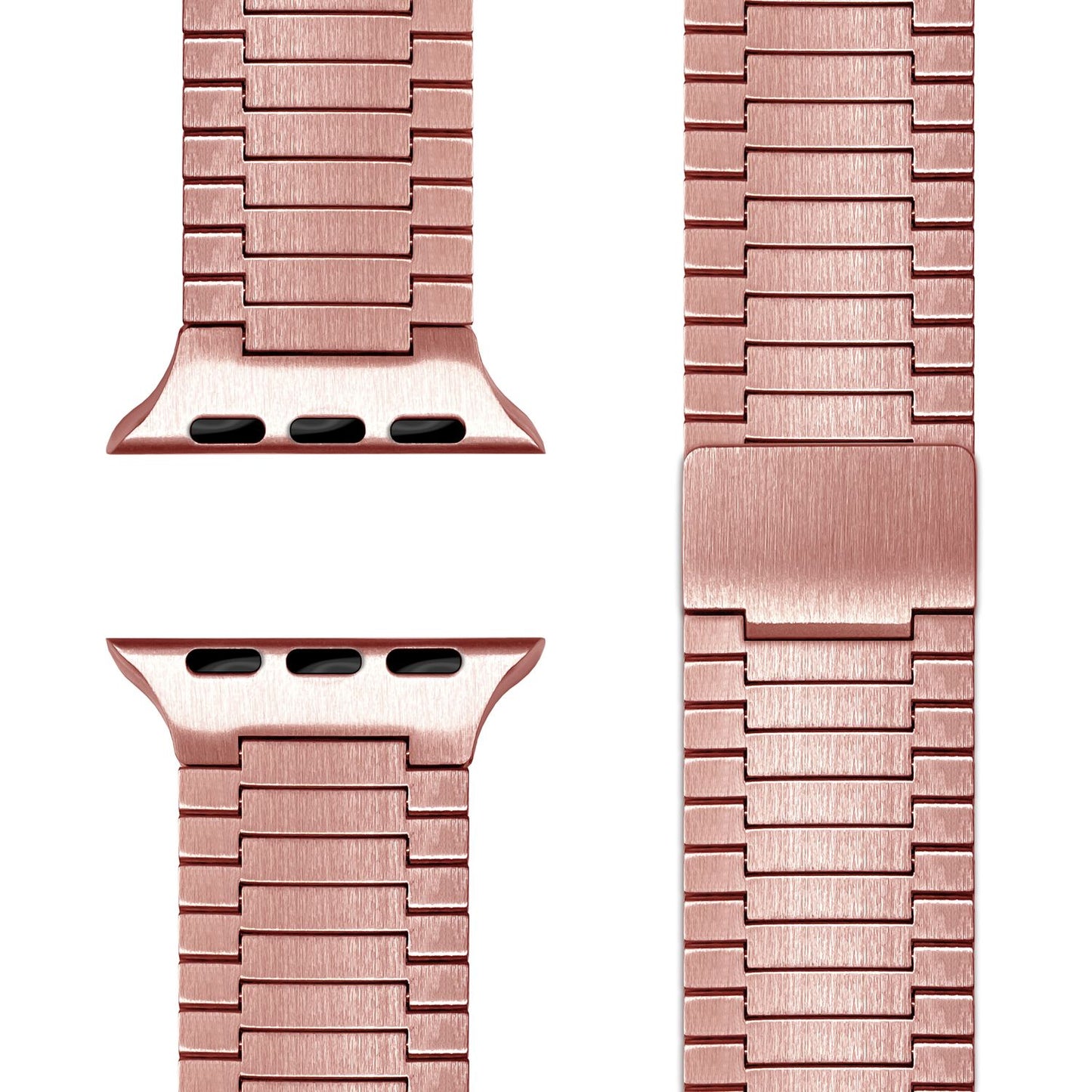 NALIA Chronos Stainless Steel Band for Apple Watch SE/10/9/8/7/6/5/4/3/2/1, Case Size 38/40/41/42mm, Magnetic Metal Loop Replacement Band