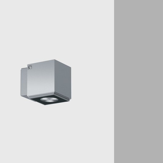 B-stock | Guzzini LED wall light | Pro outdoor wall lamp 830 7.7 W grey 32° LED