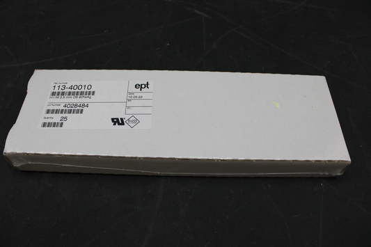 B-flokks EPT113-40010 hnífarönd, heildarfjöldi stanga: 11, fjöldi raða: 25 stykki