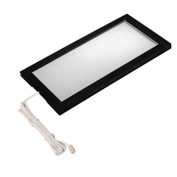 B-Ware Hera Led Sky 6 W Ww Schwarz Quadratische Flache Led Unterbauleuchte Leuchte Lampe