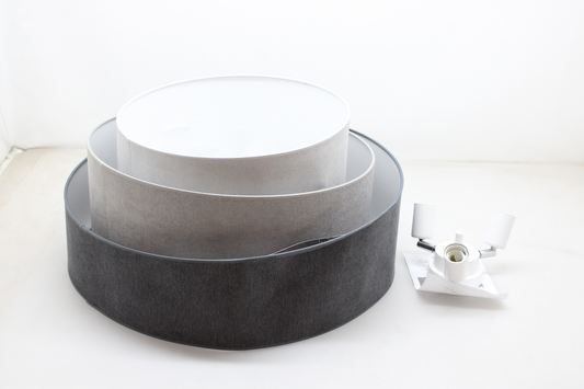 Loftlampi frá Euluna í B-flokki, pastelþríhyrningur, loftlampi, E27 þvermál. Sjá texta/myndir. 