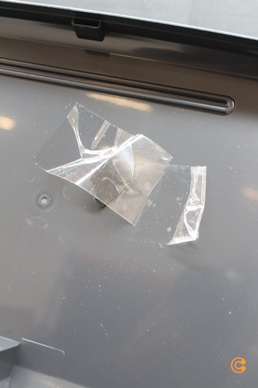 B-flokks Curver Deco Bin Slim 254619 ruslatunna 52 L silfurfötu Sjá texta/mynd